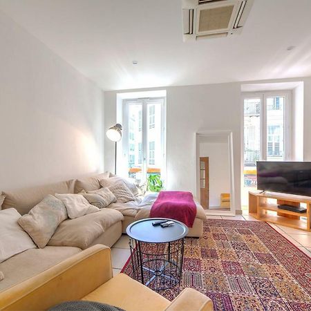 Lovely Large Familial Apartment In Central Nice, Ten Minutes Walk To The Beach! Exterior foto
