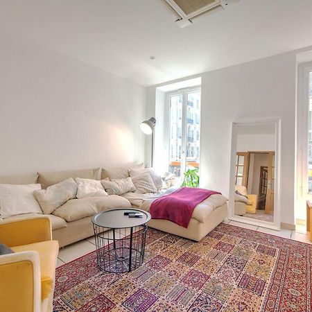 Lovely Large Familial Apartment In Central Nice, Ten Minutes Walk To The Beach! Exterior foto