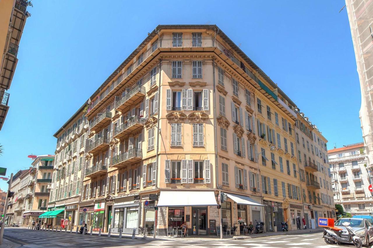 Lovely Large Familial Apartment In Central Nice, Ten Minutes Walk To The Beach! Exterior foto